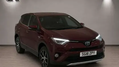 Used Toyota RAV4 Hybrid 197 HP (144 kW) 2018 Red SUV