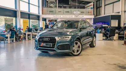 Used Audi Q3 S-line plus 150 HP (110 kW) 2016 Blue SUV