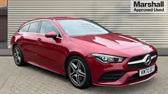 Red Used 2020 Mercedes CLA220 Shooting Brake AMG line Estate | £19,374 (Good price)