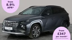 Grey Used 2022 Hyundai Tucson N Line SUV | £23,952 (Fair price)