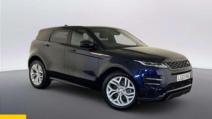 Używany Land Rover Range Rover evoque SE Dynamic 207 KM (152 kW) 2022 Niebieski SUV