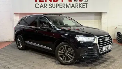 Used Audi Q7 S-Line 272 HP (200 kW) 2018 Black SUV