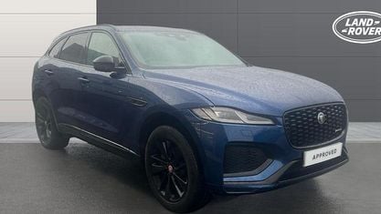 Używany Jaguar F-Pace R-Dynamic 204 KM (150 kW) 2022 Niebieski SUV