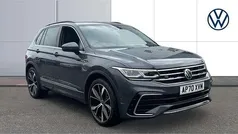 Grey Used 2021 VW Tiguan R-line SUV | £23,149 (Fair price)