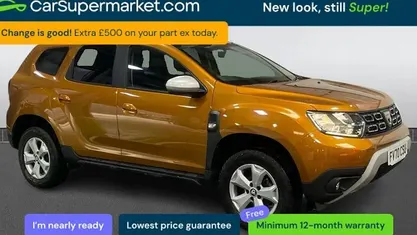 Used Dacia Duster Comfort 101 HP (74 kW) 2020 Orange SUV