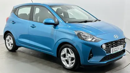 Used Hyundai i10 SE 84 HP (61 kW) 2022 Blue Hatchback