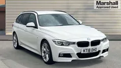 White Used 2018 BMW 320 M Sport Estate | £14,337 (Super price)