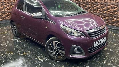 Begagnad Peugeot 108 82 HK (60 kW) 2014 Lila Halvkombi