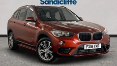 Orange Used 2018 BMW X1 Sport Line SUV | £16,427 (Fair price)
