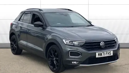 Used VW T-Roc Black Edition 150 HP (110 kW) 2021 Grey SUV