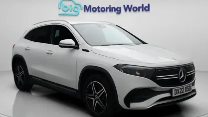 Used Mercedes EQA250 AMG line 139 kW (190 HP) 2022 White SUV