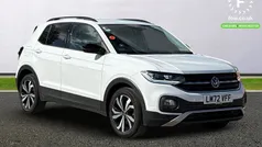 White Used 2022 VW T-Cross Black Edition SUV | £16,299 (Fair price)