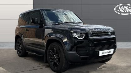 Begagnad Land Rover Defender S 250 HK (183 kW) 2021 Svart SUV