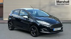 Black Used 2016 Ford Fiesta Zetec Hatchback | £6,598 (Fair price)