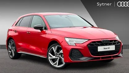 Used 2025 Audi A3 Sportback Black Edition Hatchback | £38,360 (Fair price)