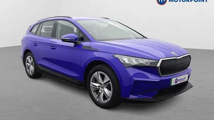 Used Skoda Enyaq iV ecoSuite 131 kW (179 HP) 2022 Blue SUV