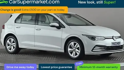 Used VW Golf VIII Life 150 HP (110 kW) 2023 White Hatchback