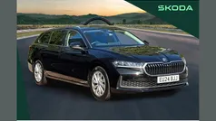 Midnight black metallic Used 2024 Skoda Superb SE Technology Estate | £25,395 (Fair price)