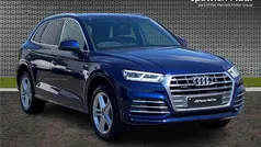 Navarra blue, metallic Used 2017 Audi Q5 S-Line SUV | £19,914 (Fair price)
