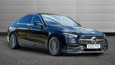 Black Used 2022 Mercedes C220 AMG Line Premium Sedan | £26,981 (Good price)