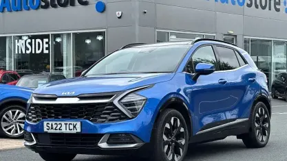 Used Kia Sportage 265 HP (194 kW) 2022 Blue SUV