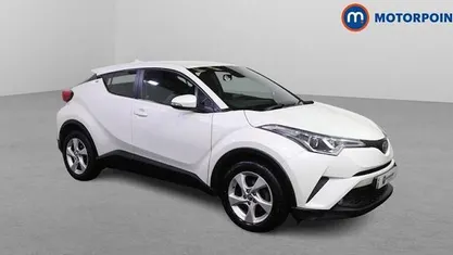 White Used 2018 Toyota C-HR SUV | £11,799 (Fair price)