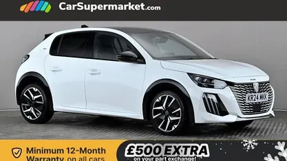 White Used 2024 Peugeot 208 GTi Hatchback | £13,197 (Fair price)
