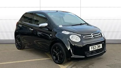 Black Used 2021 Citroën C1 Shine Hatchback | £9,576 (Fair price)