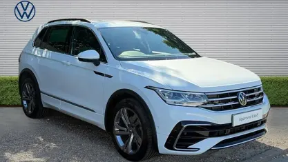 Used VW Tiguan R-line Edition 150 HP (110 kW) 2023 White SUV