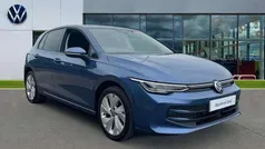Anemone blue Used 2024 VW Golf VIII Match Hatchback | £21,466 (Fair price)