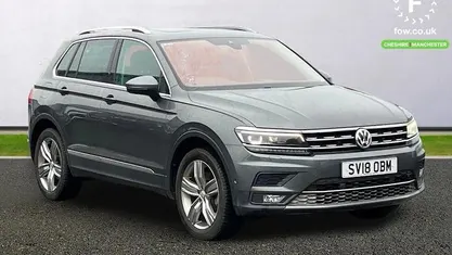 Used VW Tiguan SEL 180 HP (132 kW) 2018 Grey SUV