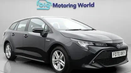 Used Toyota Corolla 122 HP (89 kW) 2021 Black Estate