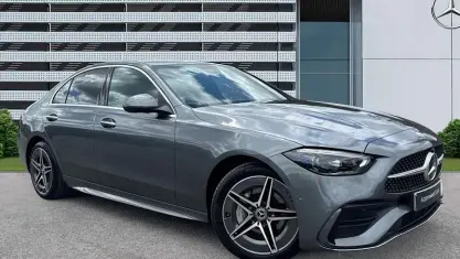 Used Mercedes C300e AMG Line Premium 313 HP (230 kW) 2023 Grey Sedan
