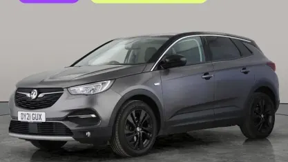Used Vauxhall Grandland X SRi 131 HP (96 kW) 2021 Grey SUV