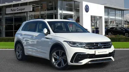 Used VW Tiguan R-line Edition 150 HP (110 kW) 2024 White SUV