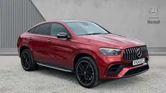 Red Used 2024 Mercedes GLE63 AMG Premium Plus Coupe | £98,980 (Super price)