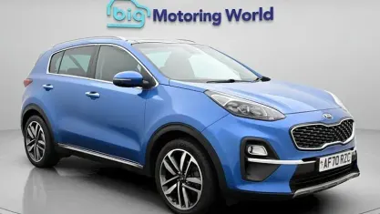 Used Kia Sportage 136 HP (100 kW) 2020 Blue SUV