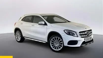 Used Mercedes GLA200 AMG line 156 HP (114 kW) 2019 White SUV