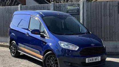 Used Ford Transit Trend 101 HP (74 kW) 2018 Blue Van