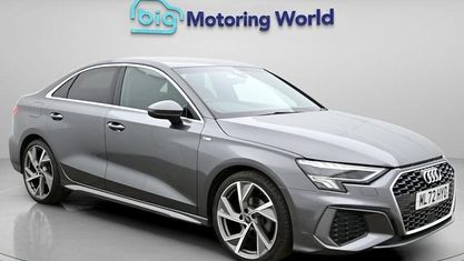 Begagnad Audi A3 S-Line 110 HK (80 kW) 2023 Grå Sedan