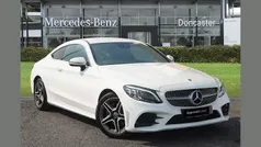 White Used 2020 Mercedes C220 AMG Line Premium Coupe | £17,500 (Good price)