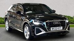 Black Used 2022 Audi Q2 S-Line SUV | £21,437 (Fair price)