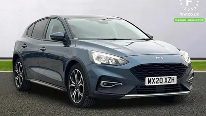 Used Ford Focus Active X 125 HP (91 kW) 2020 Blue Hatchback
