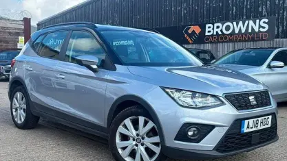 Used Seat Arona SE Technology 116 HP (85 kW) 2018 Silver SUV
