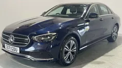 Blue Used 2021 Mercedes E220 Sedan | £27,999 (Fair price)
