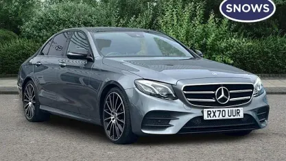 Begagnad Mercedes E300 AMG line 245 HK (180 kW) 2020 Grå Sedan
