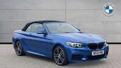 Blue Used 2021 BMW 218 M Sport Cabriolet | £20,995 (Fair price)