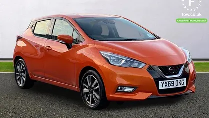 Orange Used 2019 Nissan Micra Acenta Hatchback | £8,299 (Fair price)