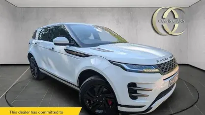 Begagnad Land Rover Range Rover evoque R-Dynamic 152 HK (111 kW) 2020 Vit SUV