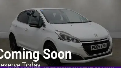 Used Peugeot 208 GT-line 110 HP (80 kW) 2015 White Hatchback